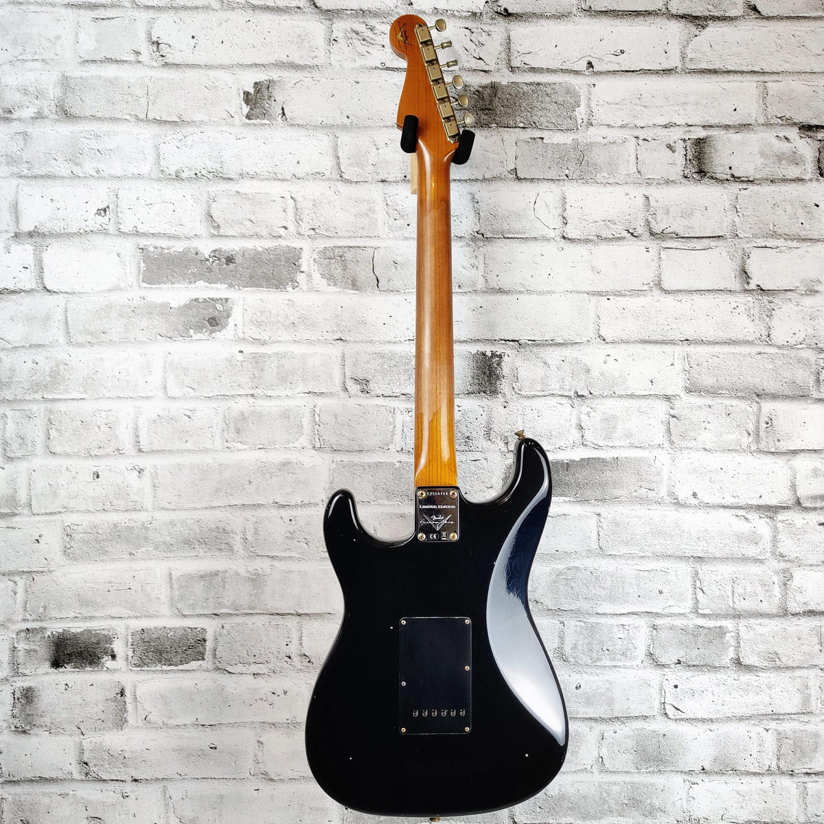 Fender Custom Shop Limited Edition Dual P90 Strat Journeyman Relic - Aged Black