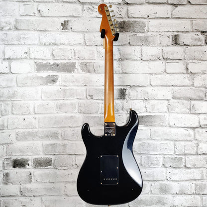 Fender Custom Shop Limited Edition Dual P90 Strat Journeyman Relic - Aged Black