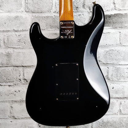 Fender Custom Shop Limited Edition Dual P90 Strat Journeyman Relic - Aged Black
