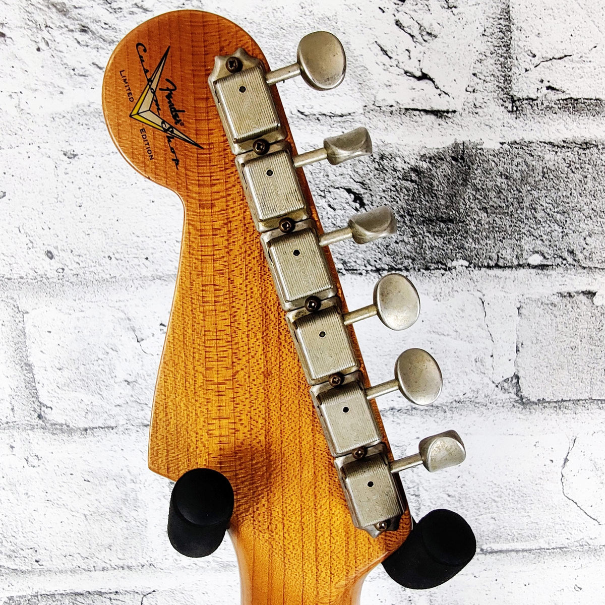 Fender Custom Shop Limited Edition Dual P90 Strat Journeyman Relic - Aged Black