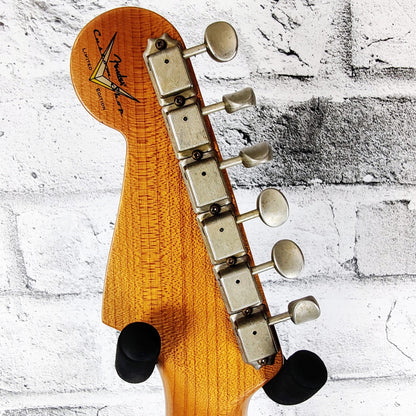 Fender Custom Shop Limited Edition Dual P90 Strat Journeyman Relic - Aged Black