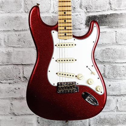 Fender Custom Shop Limited Edition '69 Stratocaster Journeyman Relic, Aged Red Sparkle