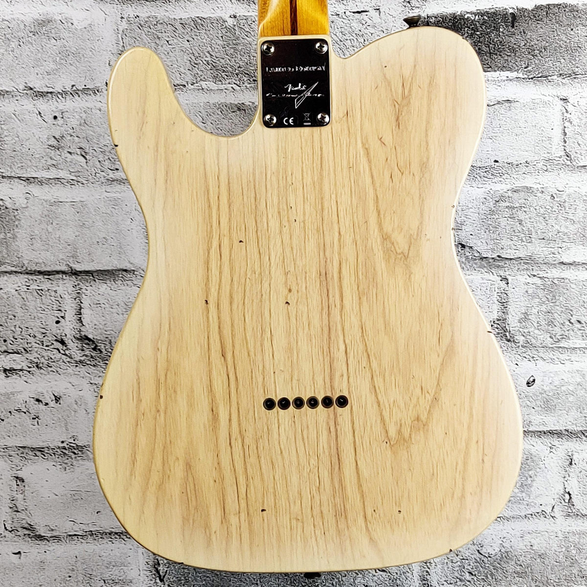 Fender Custom Shop  Limited Edition Tomatillo Tele Journeyman Relic, Maple Neck, Natural Blonde