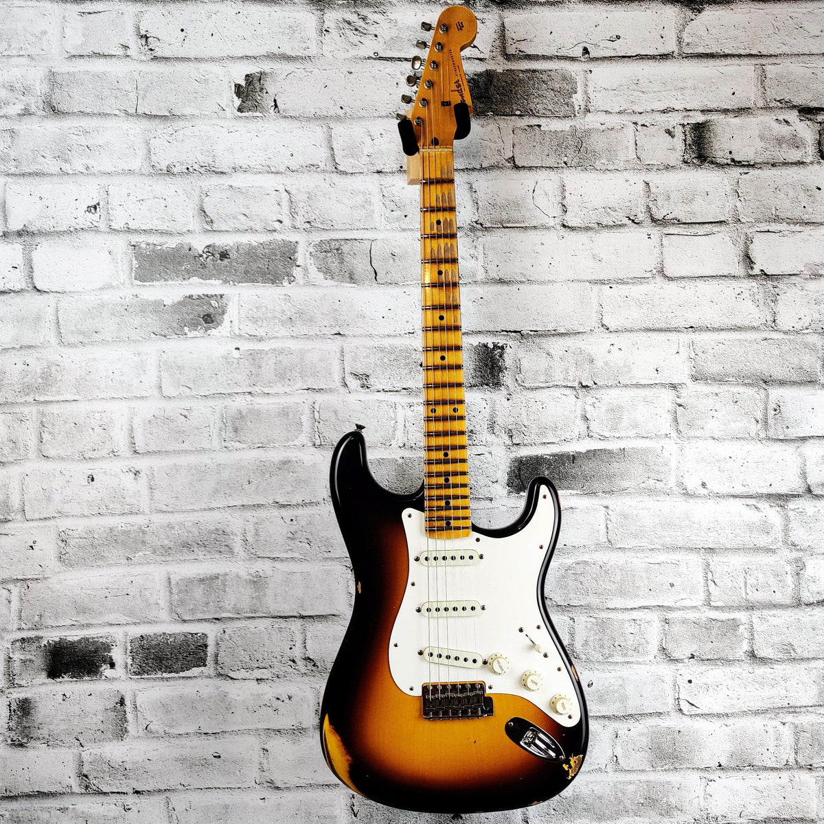 Fender Custom Shop Limited Edition Fat 50s Strat Relic, 1-Piece Maple Neck, Wide Fade Chocolate 2-Color Sunburst