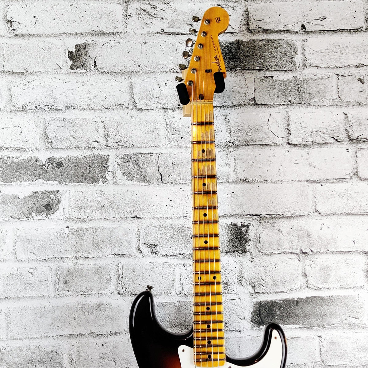 Fender Custom Shop Limited Edition Fat 50s Strat Relic, 1-Piece Maple Neck, Wide Fade Chocolate 2-Color Sunburst