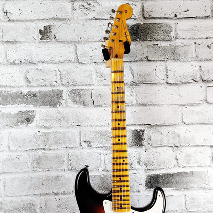 Fender Custom Shop Limited Edition Fat 50s Strat Relic, 1-Piece Maple Neck, Wide Fade Chocolate 2-Color Sunburst