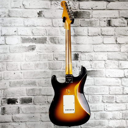 Fender Custom Shop Limited Edition Fat 50s Strat Relic, 1-Piece Maple Neck, Wide Fade Chocolate 2-Color Sunburst