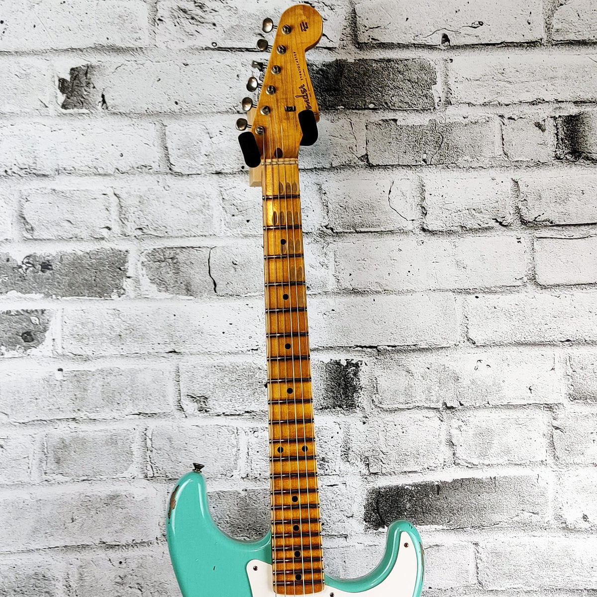 Fender Custom Shop  Limited Edition Fat 50s Strat Relic, 1-Piece Maple Neck, Super Faded Aged Sea Foam Green