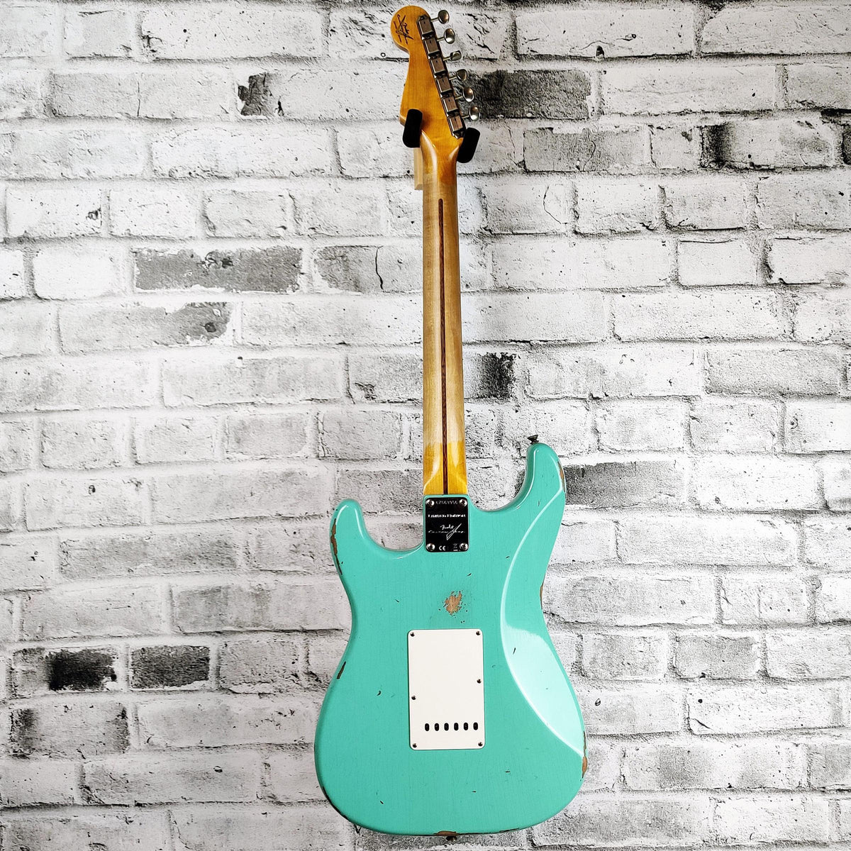 Fender Custom Shop  Limited Edition Fat 50s Strat Relic, 1-Piece Maple Neck, Super Faded Aged Sea Foam Green