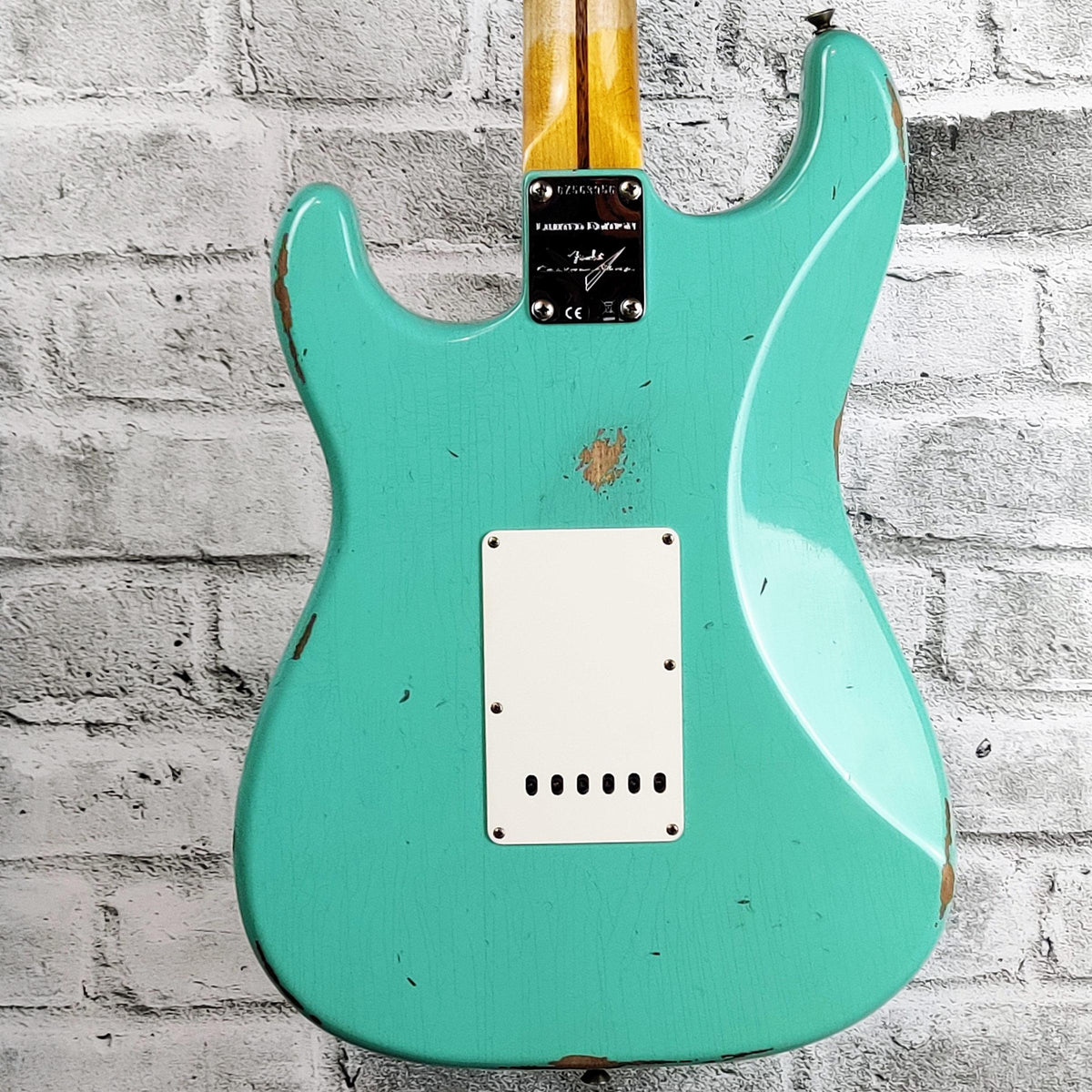 Fender Custom Shop  Limited Edition Fat 50s Strat Relic, 1-Piece Maple Neck, Super Faded Aged Sea Foam Green