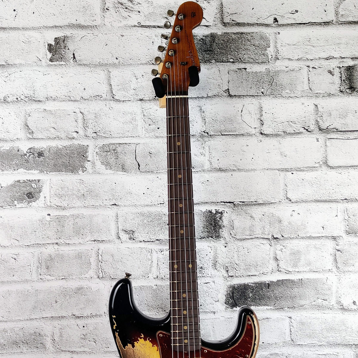 Fender Custom Shop  Limited Edition Roasted '61 Strat Super Heavy Relic, Flat-Lam Rosewood Fingerboard, Aged 3-Color Sunburst