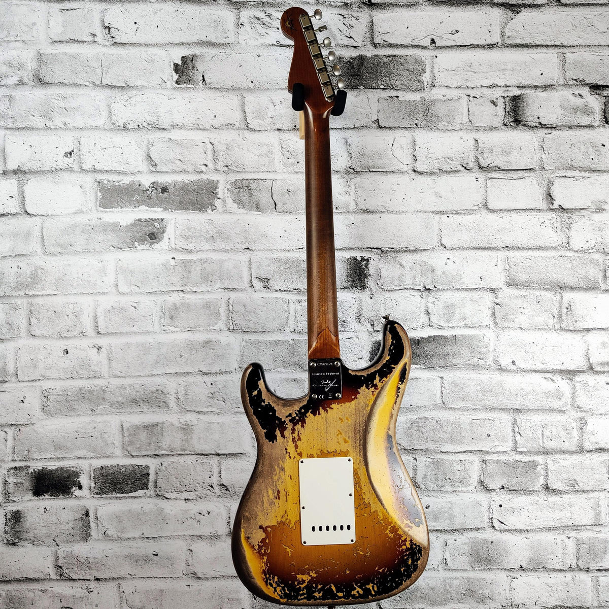 Fender Custom Shop  Limited Edition Roasted '61 Strat Super Heavy Relic, Flat-Lam Rosewood Fingerboard, Aged 3-Color Sunburst