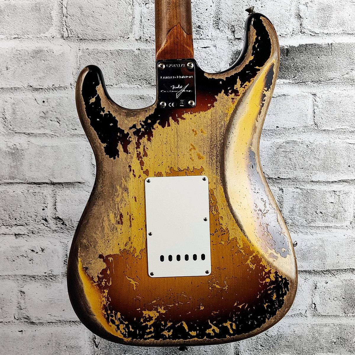 Fender Custom Shop  Limited Edition Roasted '61 Strat Super Heavy Relic, Flat-Lam Rosewood Fingerboard, Aged 3-Color Sunburst