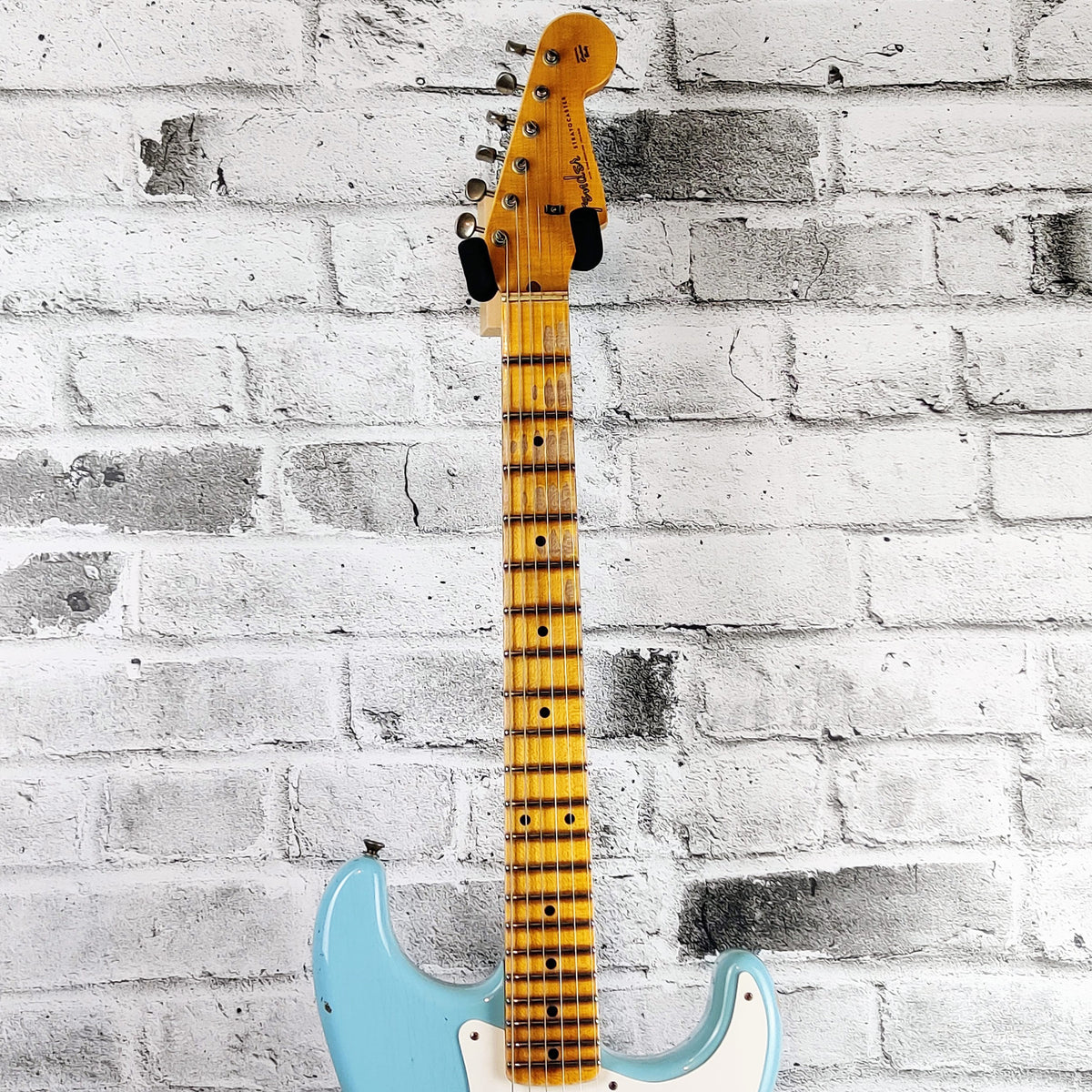 Fender Custom Shop '57 Stratocaster Relic, Faded Aged Daphne Blue