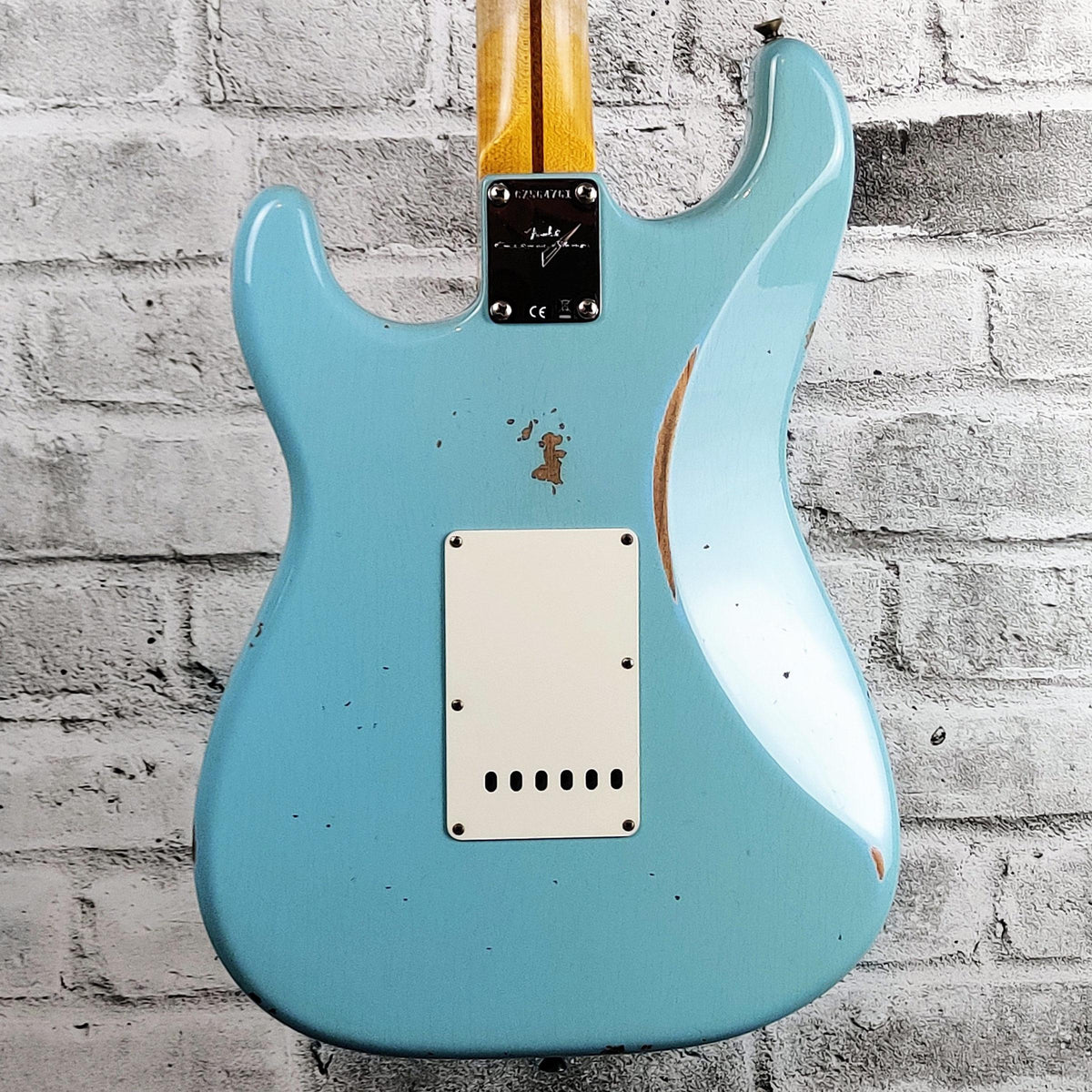 Fender Custom Shop '57 Stratocaster Relic, Faded Aged Daphne Blue