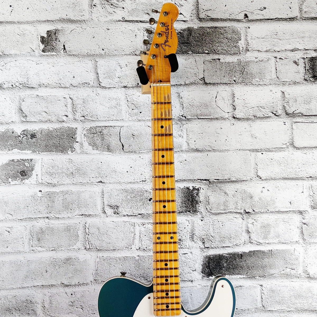 Fender Custom Shop Limited Edition 50s Twisted Tele Custom Journeyman Relic, 1-Piece 2A Flame Maple Neck, Aged Ocean Turquoise