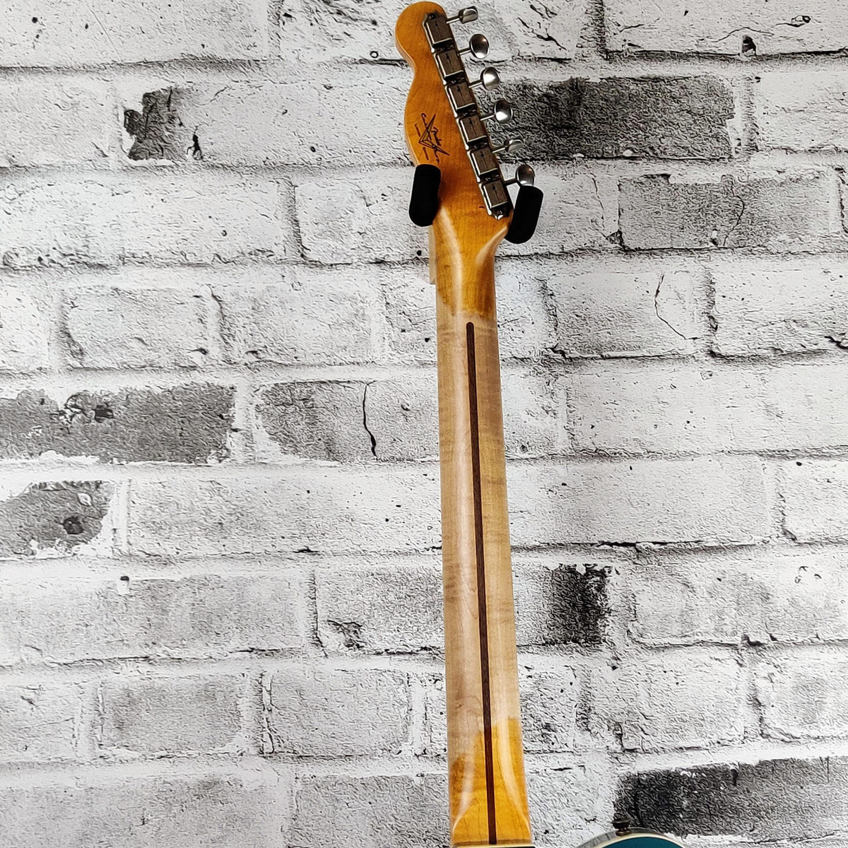 Fender Custom Shop Limited Edition 50s Twisted Tele Custom Journeyman Relic, 1-Piece 2A Flame Maple Neck, Aged Ocean Turquoise
