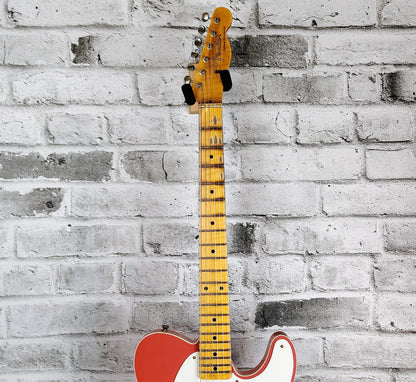 Fender Custom Shop  Limited Edition 50s Twisted Tele Custom Journeyman Relic, 1-Piece 2A Flame Maple Neck, Aged Tahitian Coral