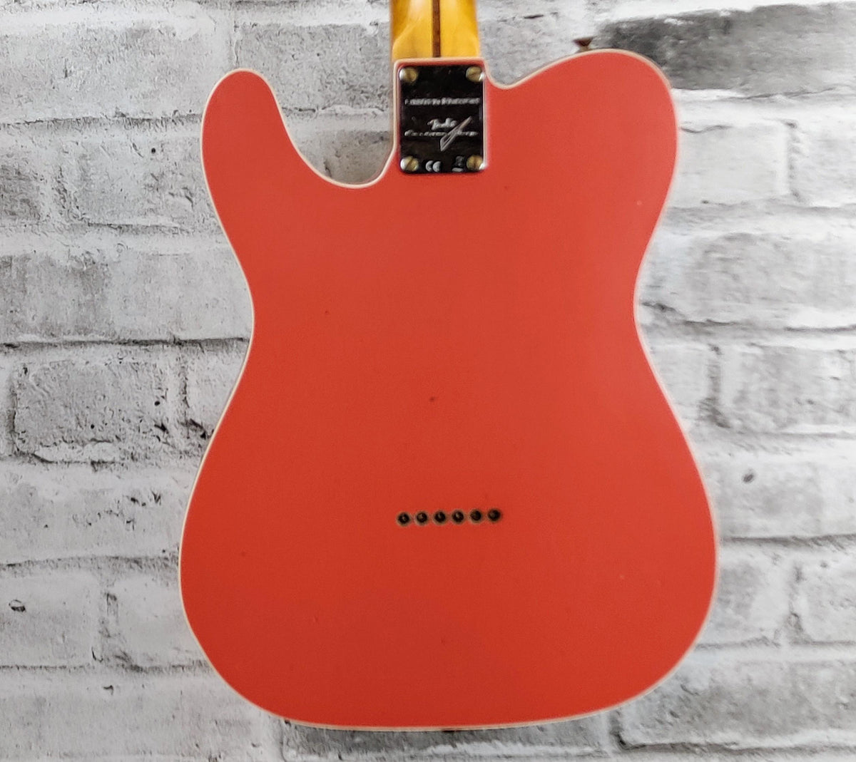 Fender Custom Shop  Limited Edition 50s Twisted Tele Custom Journeyman Relic, 1-Piece 2A Flame Maple Neck, Aged Tahitian Coral