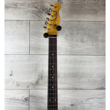 FENDER Custom Shop 1960 Telecaster Custom Heavy Relic, 3A Rosewood Fingerboard, Super Faded Aged Chocolate 3-Color Sunburst