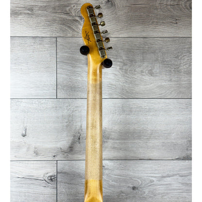 FENDER Custom Shop 1960 Telecaster Custom Heavy Relic, 3A Rosewood Fingerboard, Super Faded Aged Chocolate 3-Color Sunburst