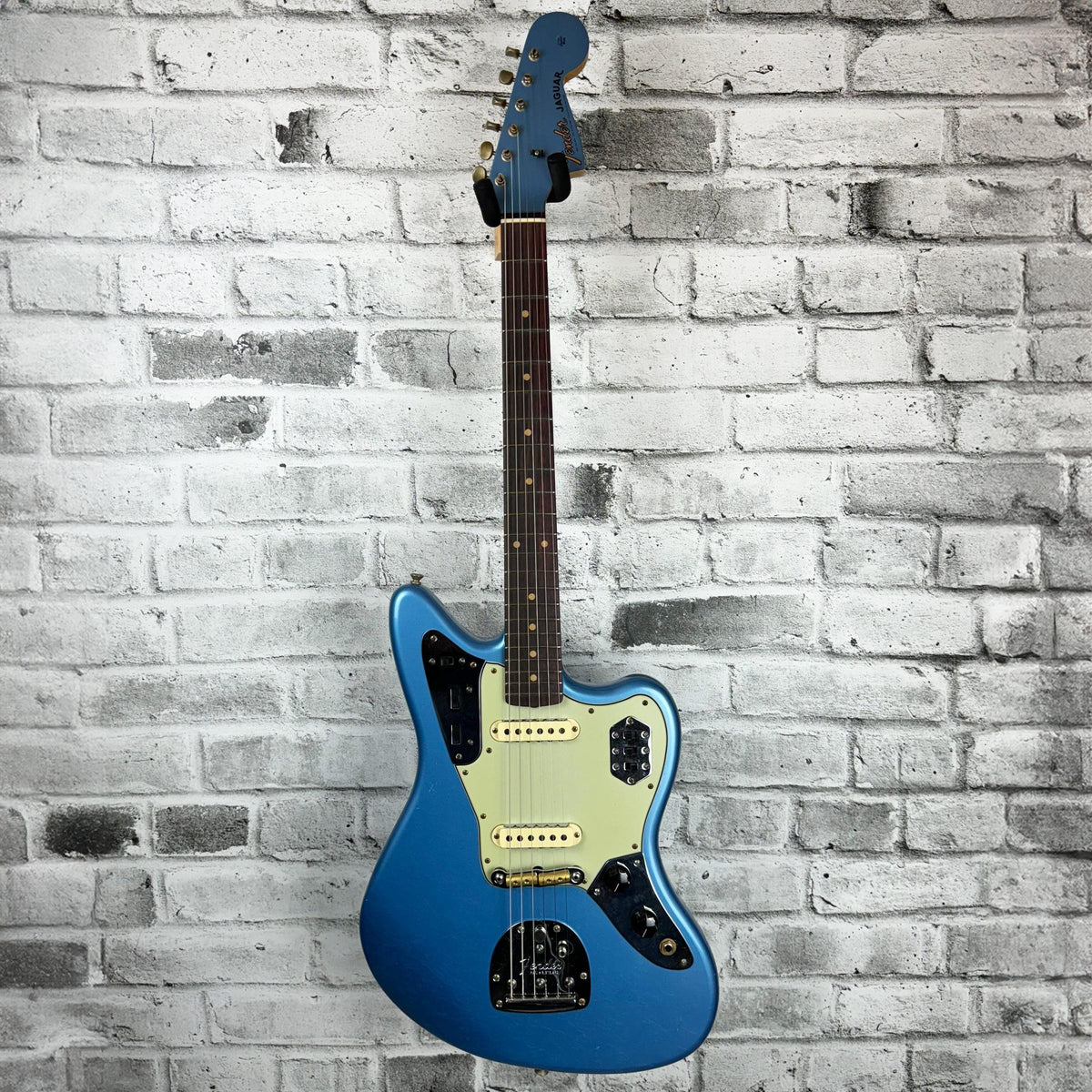 FENDER Custom Shop 1964 Jaguar Journeyman Relic, 3A Rosewood Fingerboard, Faded Aged Lake Placid Blue