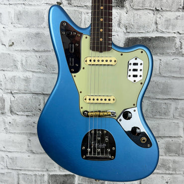 FENDER Custom Shop 1964 Jaguar Journeyman Relic, 3A Rosewood Fingerboard, Faded Aged Lake Placid Blue