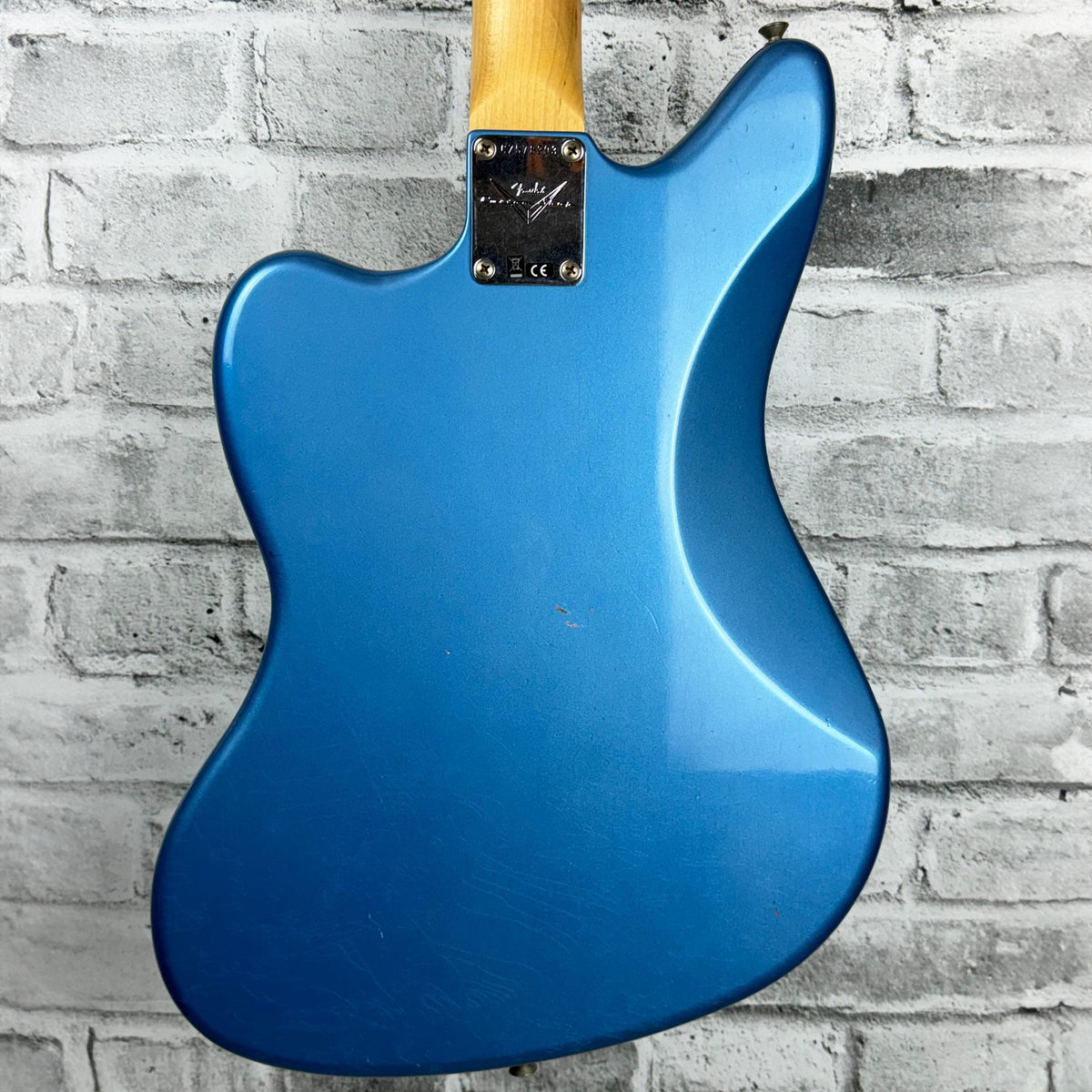FENDER Custom Shop 1964 Jaguar Journeyman Relic, 3A Rosewood Fingerboard, Faded Aged Lake Placid Blue
