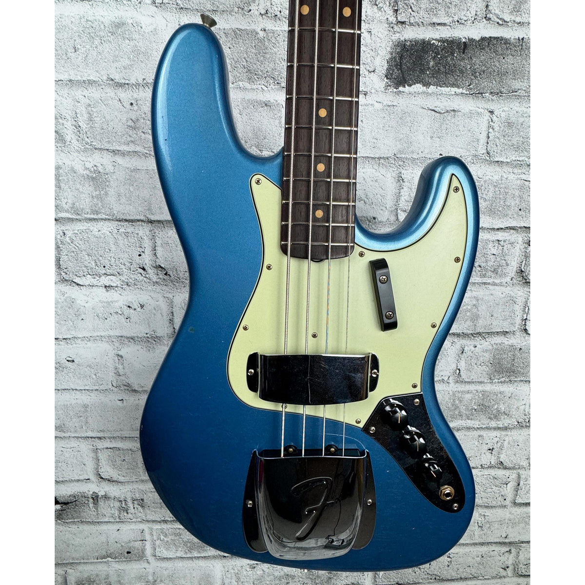 FENDER Custom Shop 1964 Jazz Bass Journeyman Relic, Aged Lake Placid Blue