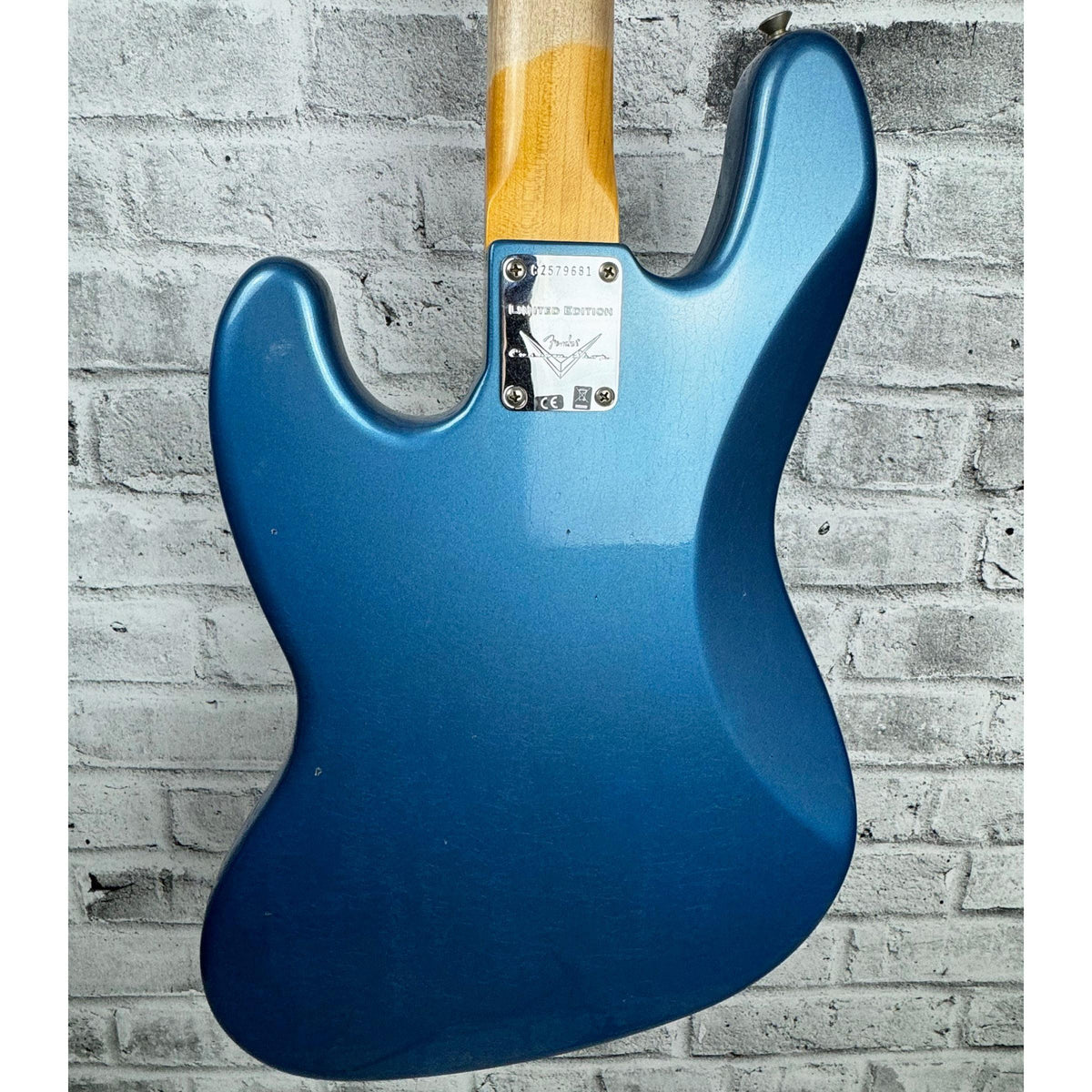 FENDER Custom Shop 1964 Jazz Bass Journeyman Relic, Aged Lake Placid Blue