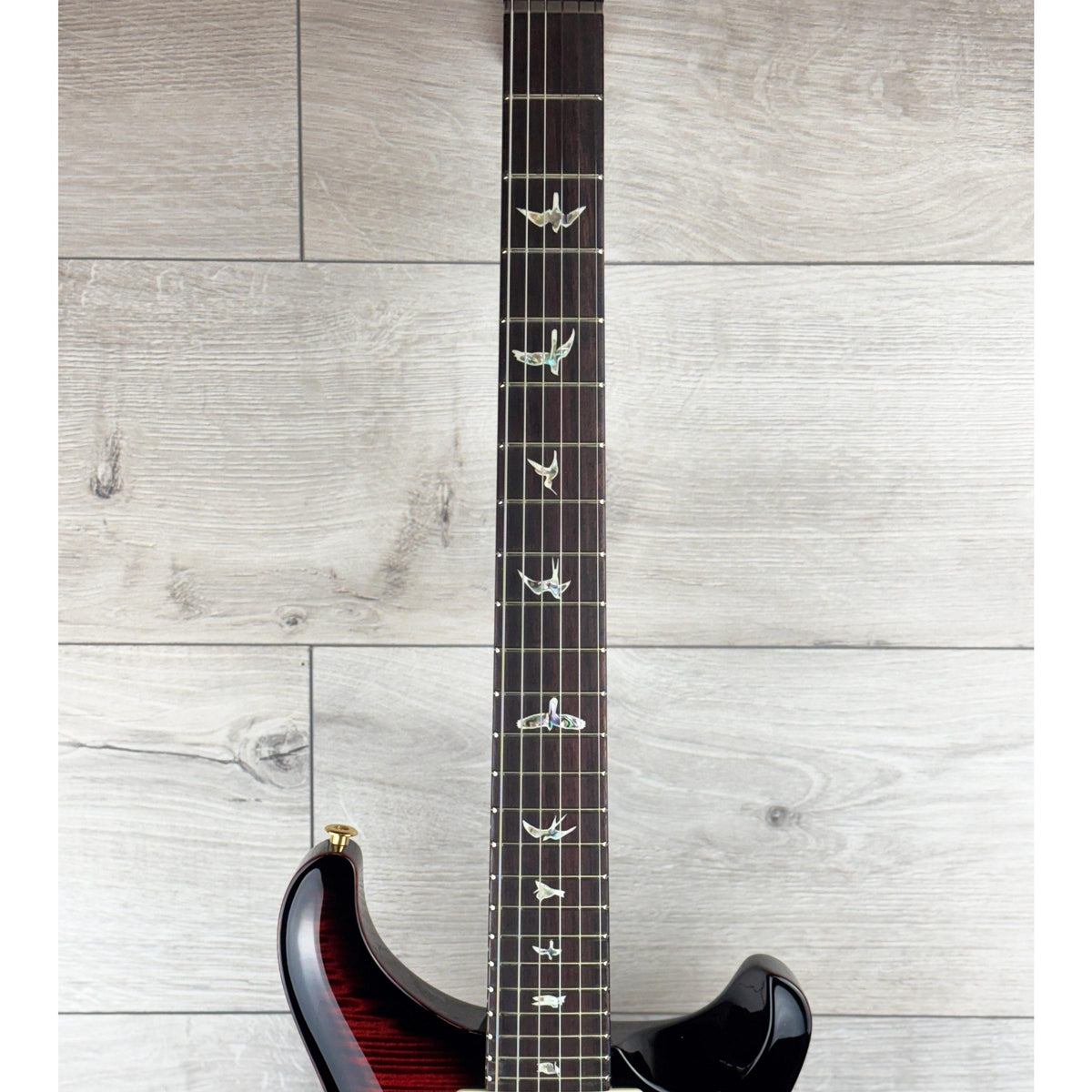 PRS Custom 24 - 10 Top, Fire Smokeburst