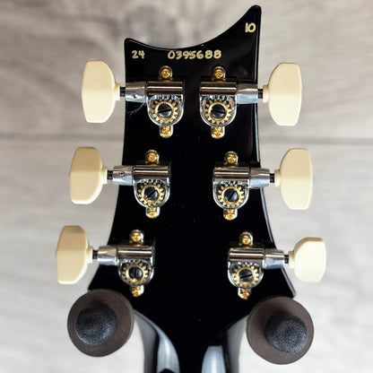 PRS Custom 24 - 10 Top, Fire Smokeburst