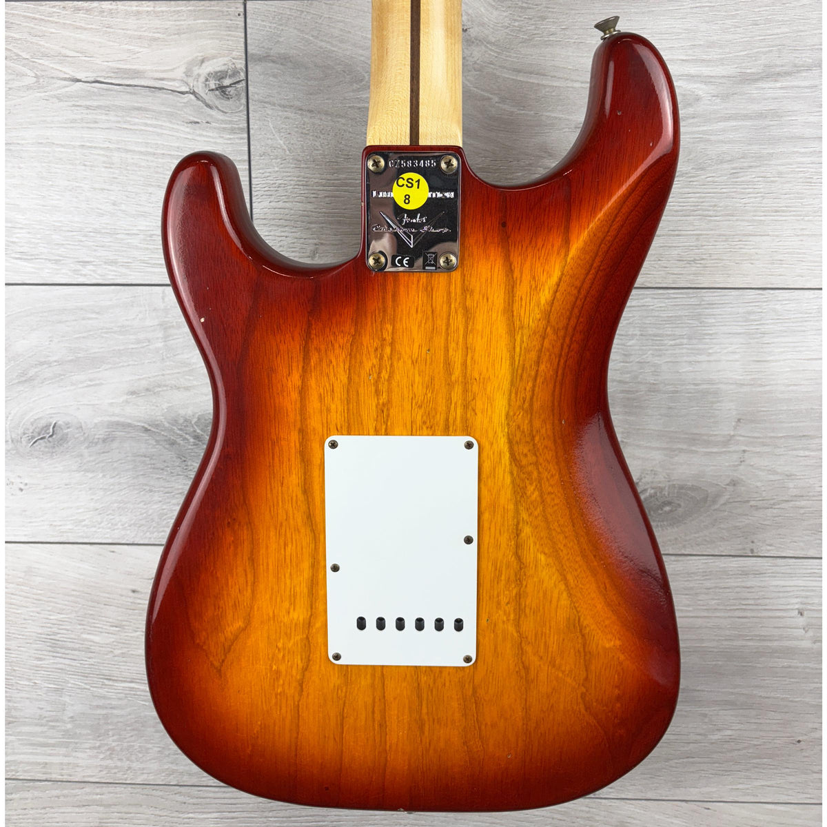 FENDER Custom Shop 1955 STRAT Journeyman, Aged Cherry Sunburst