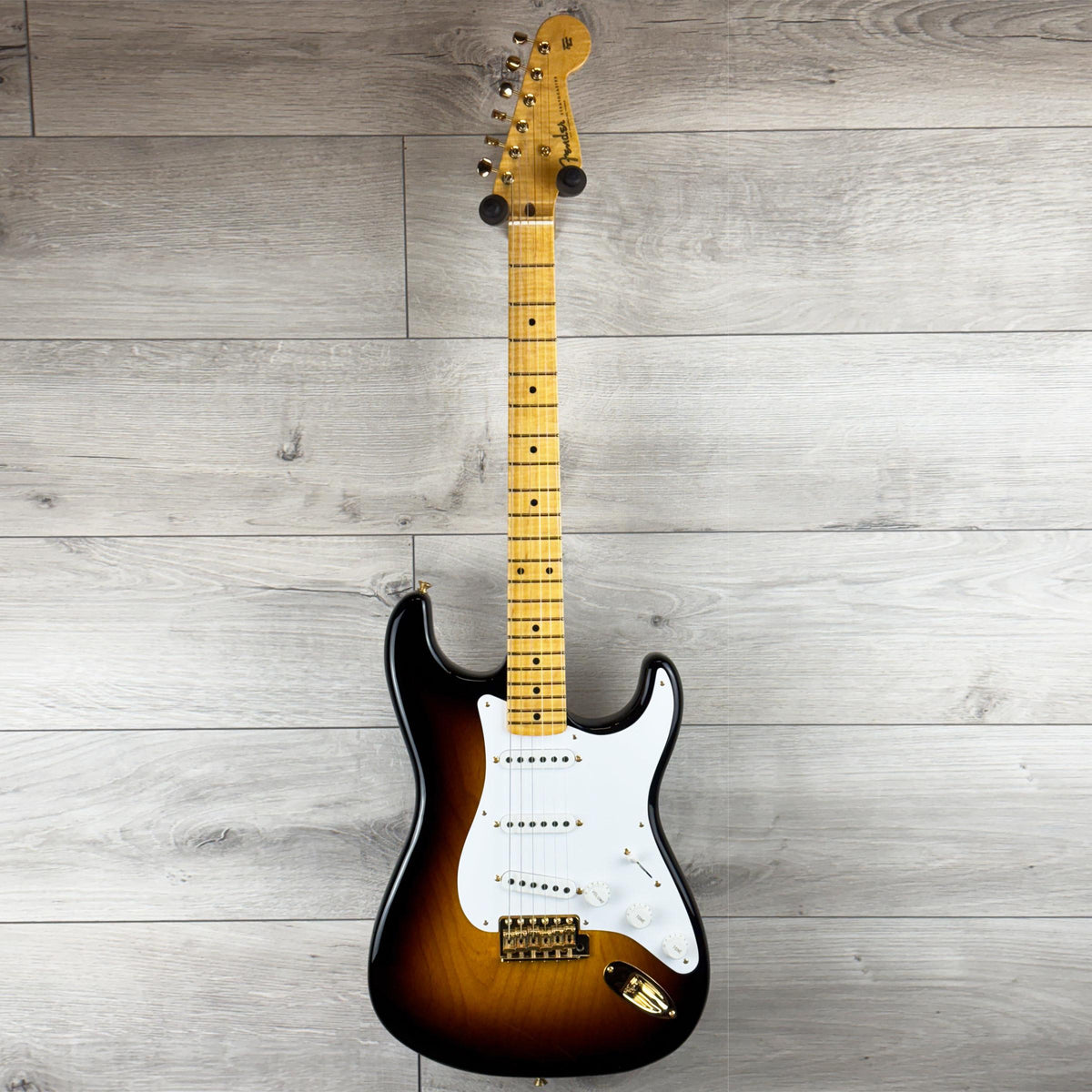 Fender Custom Shop Limited Edition Masterbuilt Austin MacNutt 70th Anniversary 1954 Stratocaster Deluxe Closet Classic, Wide Fade 2-Color Sunburst