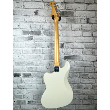 FENDER Custom Shop Bass VI DLX Closet Classic, 3A Rosewood Fingerboard, Aged Olympic White