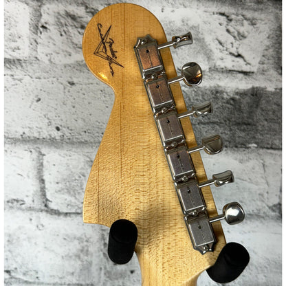 FENDER Custom Shop Bass VI DLX Closet Classic, 3A Rosewood Fingerboard, Aged Olympic White