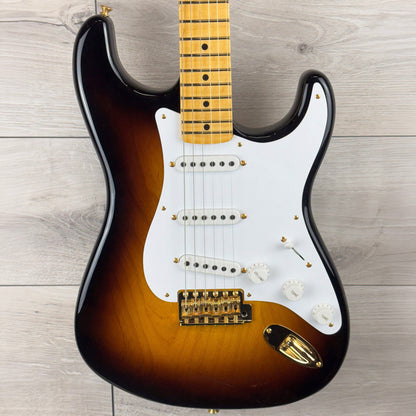 Fender Custom Shop Limited Edition Masterbuilt Austin MacNutt 70th Anniversary 1954 Stratocaster Deluxe Closet Classic, Wide Fade 2-Color Sunburst