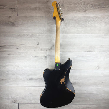 FENDER Custom Shop Master Built David Brown W25 65 Jazzmaster Relic, Black RW