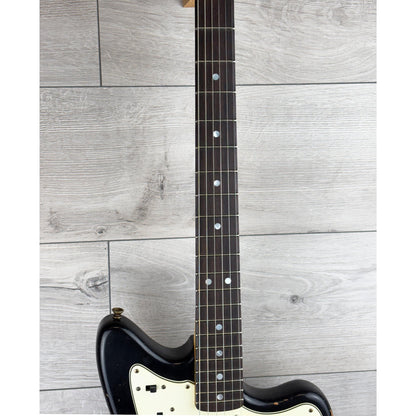 FENDER Custom Shop Master Built David Brown W25 65 Jazzmaster Relic, Black RW