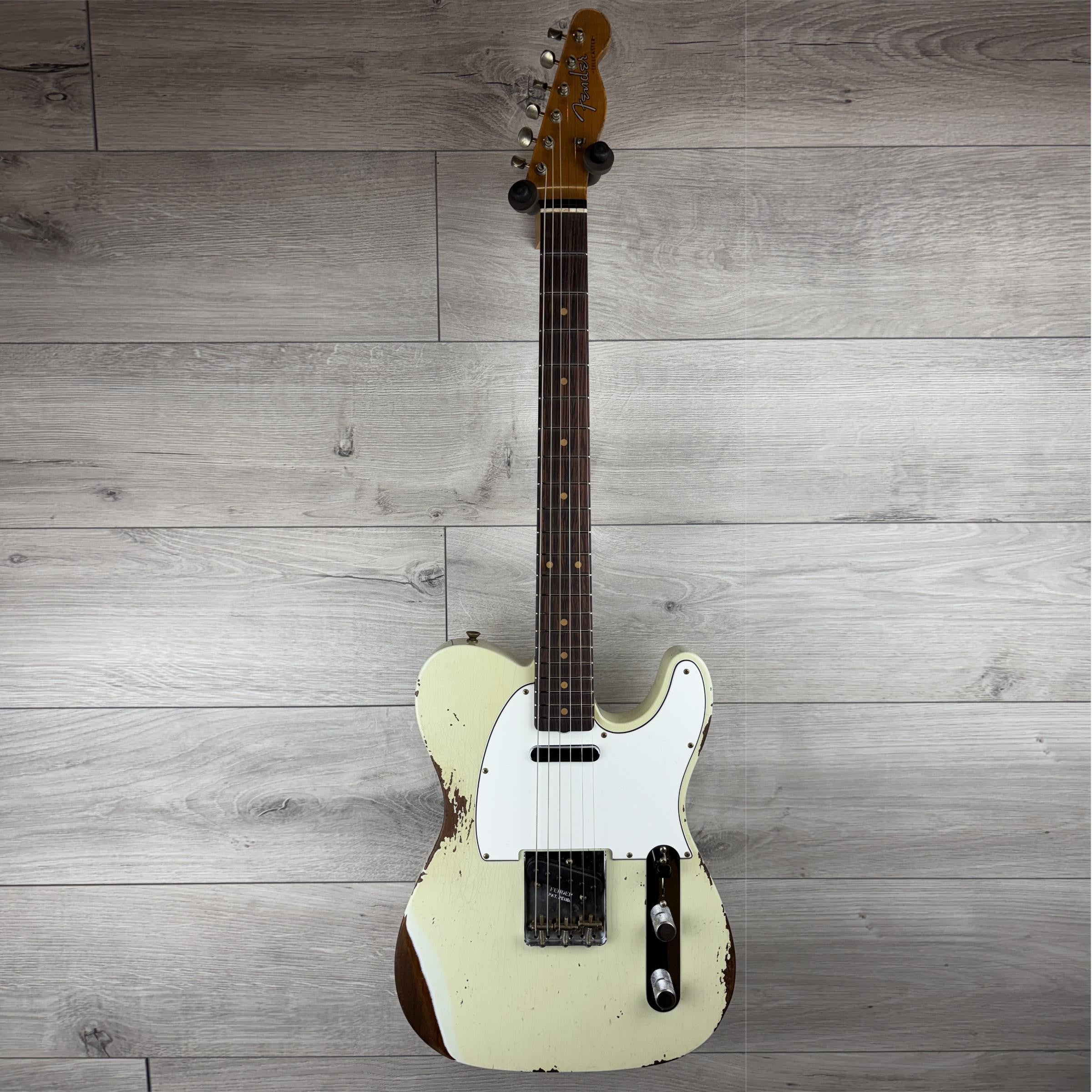 FENDER Custom Shop B5 61 Telecaster Heavy Relic -Faded Aged Tomatillo Green