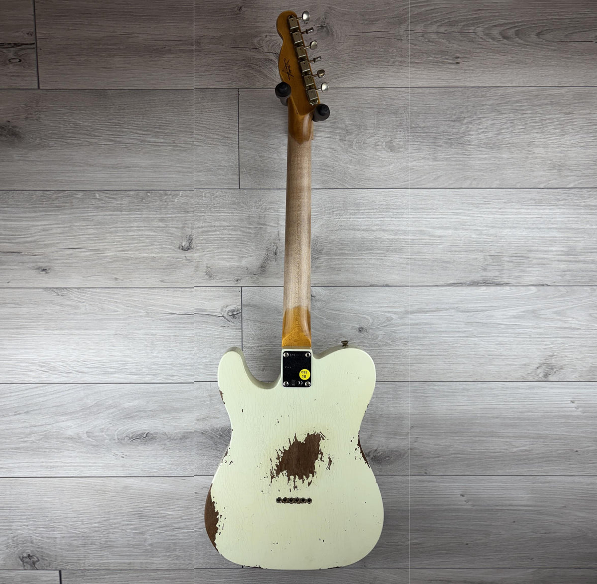 FENDER Custom Shop B5 61 Telecaster Heavy Relic -Faded Aged Tomatillo Green
