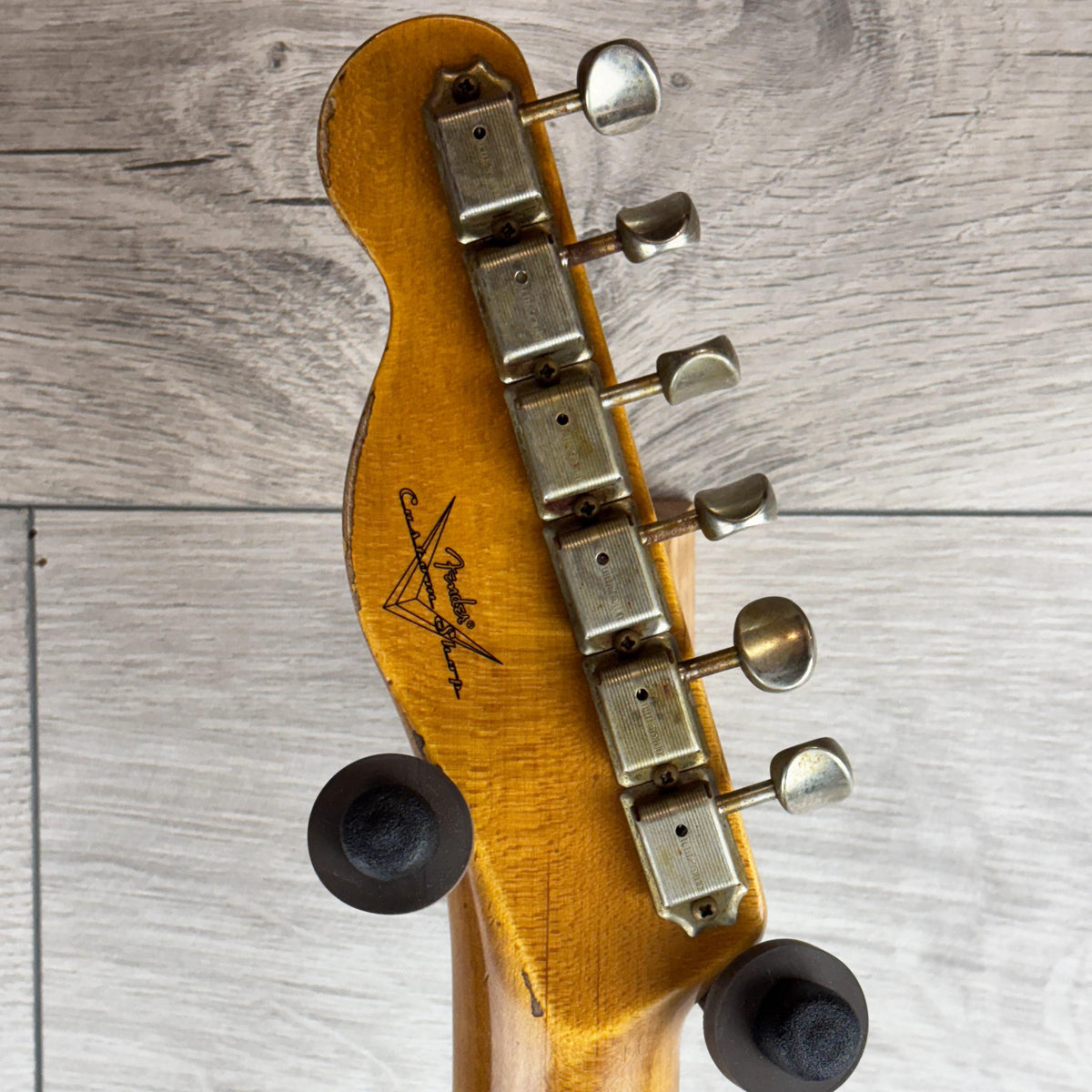 FENDER Custom Shop B5 61 Telecaster Heavy Relic -Faded Aged Tomatillo Green