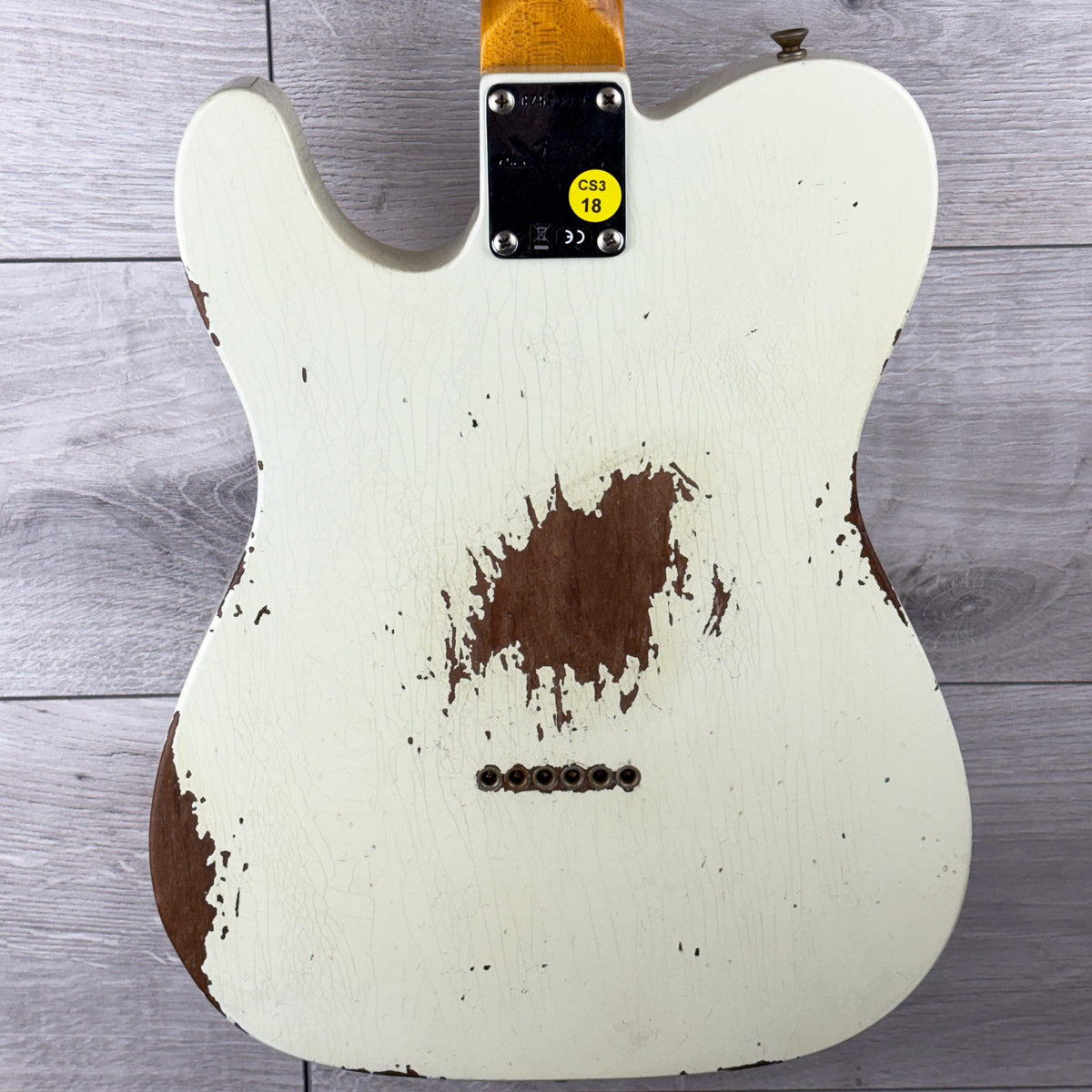FENDER Custom Shop B5 61 Telecaster Heavy Relic -Faded Aged Tomatillo Green