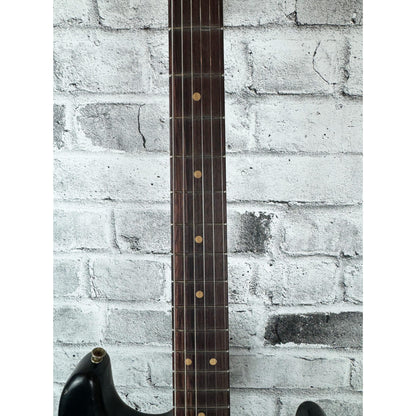FENDER Custom Shop 1963 Stratocaster Super Heavy Relic, 3A Rosewood Fingerboard, Super Faded Aged Black over 3-Color Sunburst