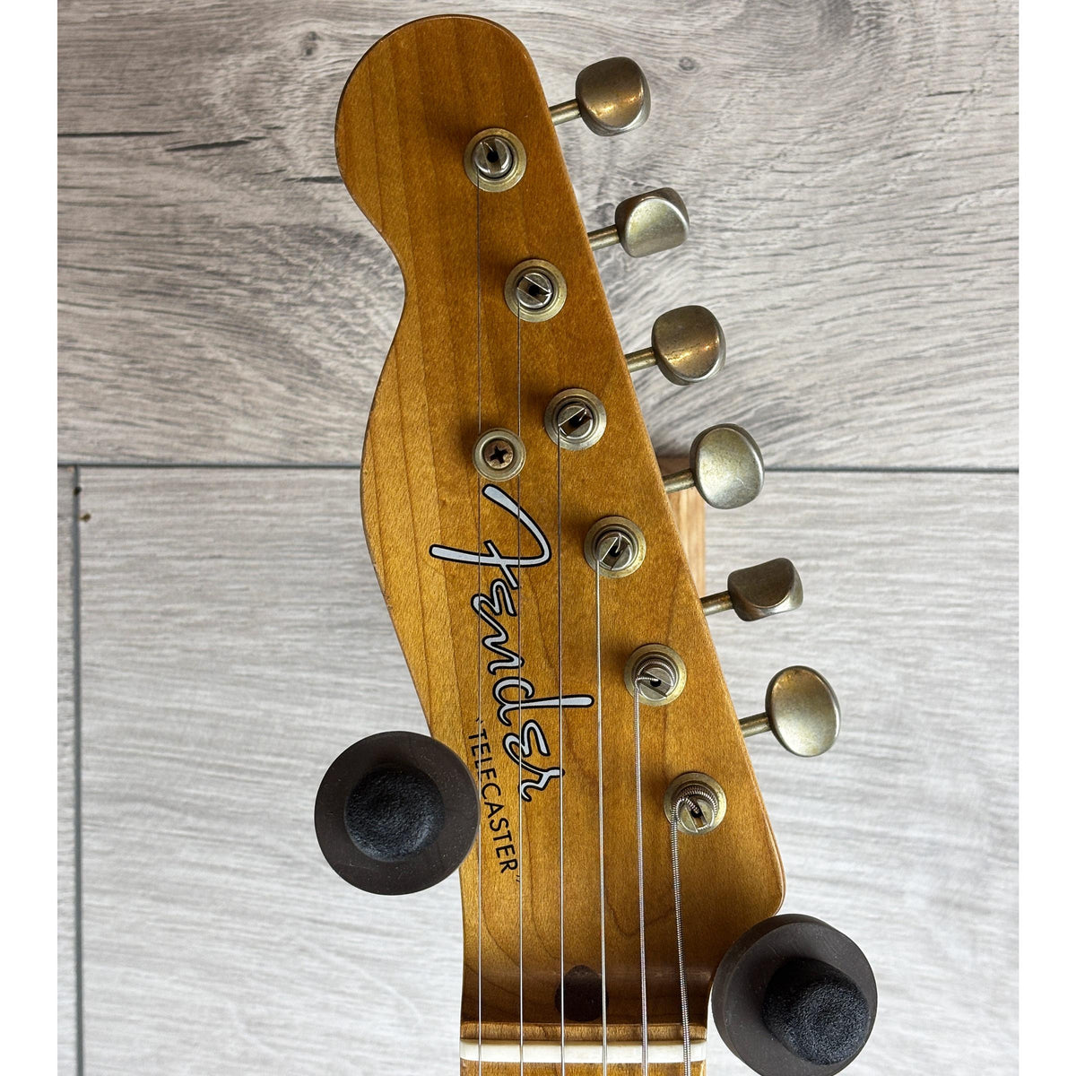 Fender Custom Shop Masterbuilt Todd Krause W25 52 Telecaster Relic Black Left Hand Maple Neck, Black