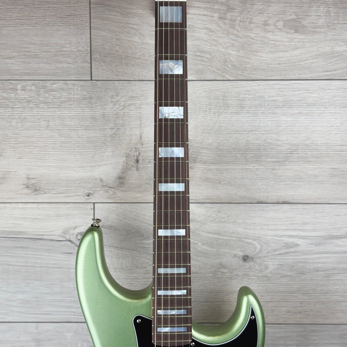 Fender Custom Shop Master Built Kyle McMillin Offset Stratocaster Deluxe Closet Classic, Sage Green Metallic
