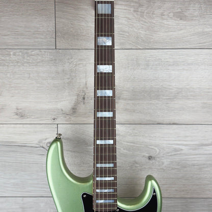 Fender Custom Shop Master Built Kyle McMillin Offset Stratocaster Deluxe Closet Classic, Sage Green Metallic
