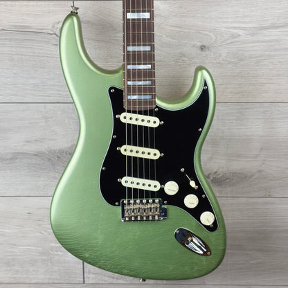Fender Custom Shop Master Built Kyle McMillin Offset Stratocaster Deluxe Closet Classic, Sage Green Metallic