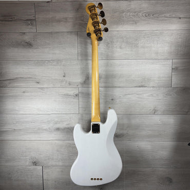 FENDER Custom Shop B5 American Custom Jazz Bass EBY NOS, White Blonde