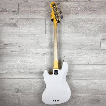 FENDER Custom Shop Limited Edition Jazz Bass Special Journeyman Relic, Rosewood Fingerboard, White Blonde
